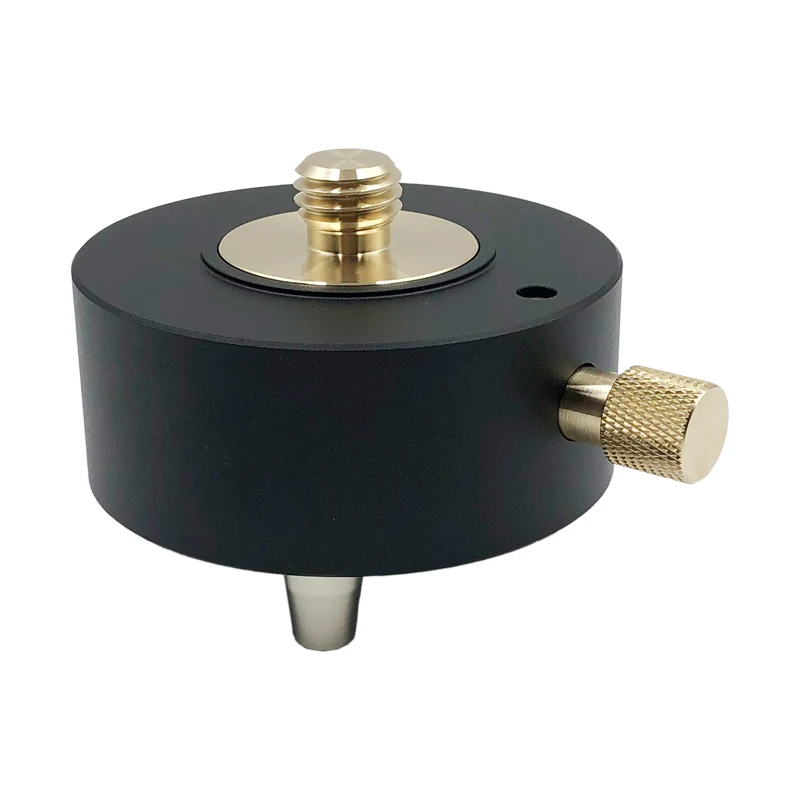 Imagem -05 - Adaptador Tribrach com Centro Removível Levantamento Prisma Parafuso Gps 3-jaw Adaptador