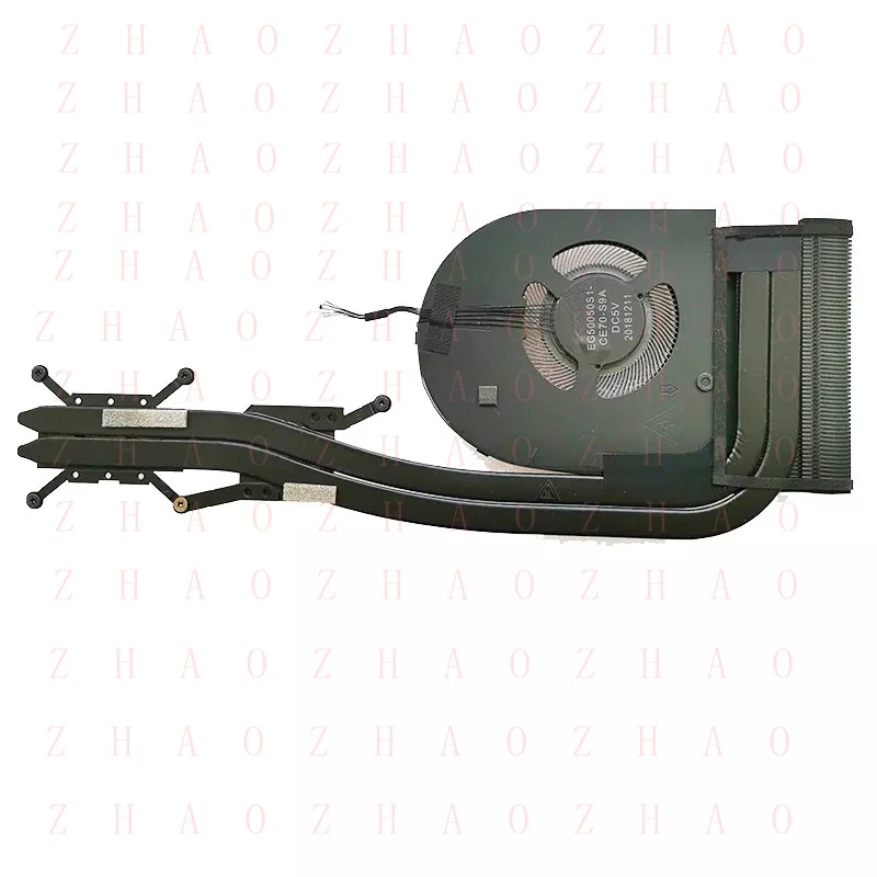 L+ 01YU196 For Lenovo Thinkpad P53s CPU Heatsink Cooling Fan 01YU197