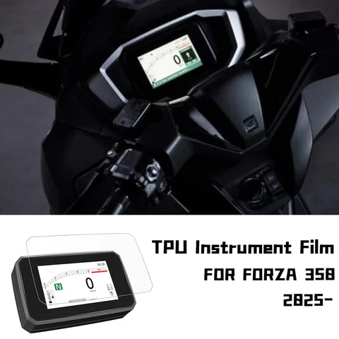 Forza 350 액세서리 용 HONDA 용 Forza350 용 2025 대시 보드 화면 보호기 TPU 계측기 필름 스크래치 클러스터