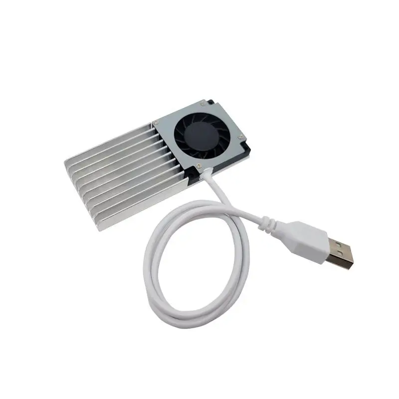

5V USB Blower Fan 80mm/100mm – Aluminum Alloy Turbo Cooling Side Blower for DIY PC/Router/Amplifier Heat Dissipation