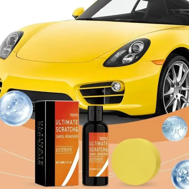 Car Scratch Remover  Scratch Repair Kit Polishes Car Scratch Swirl Remover With Sponge Works On Cars Trucks