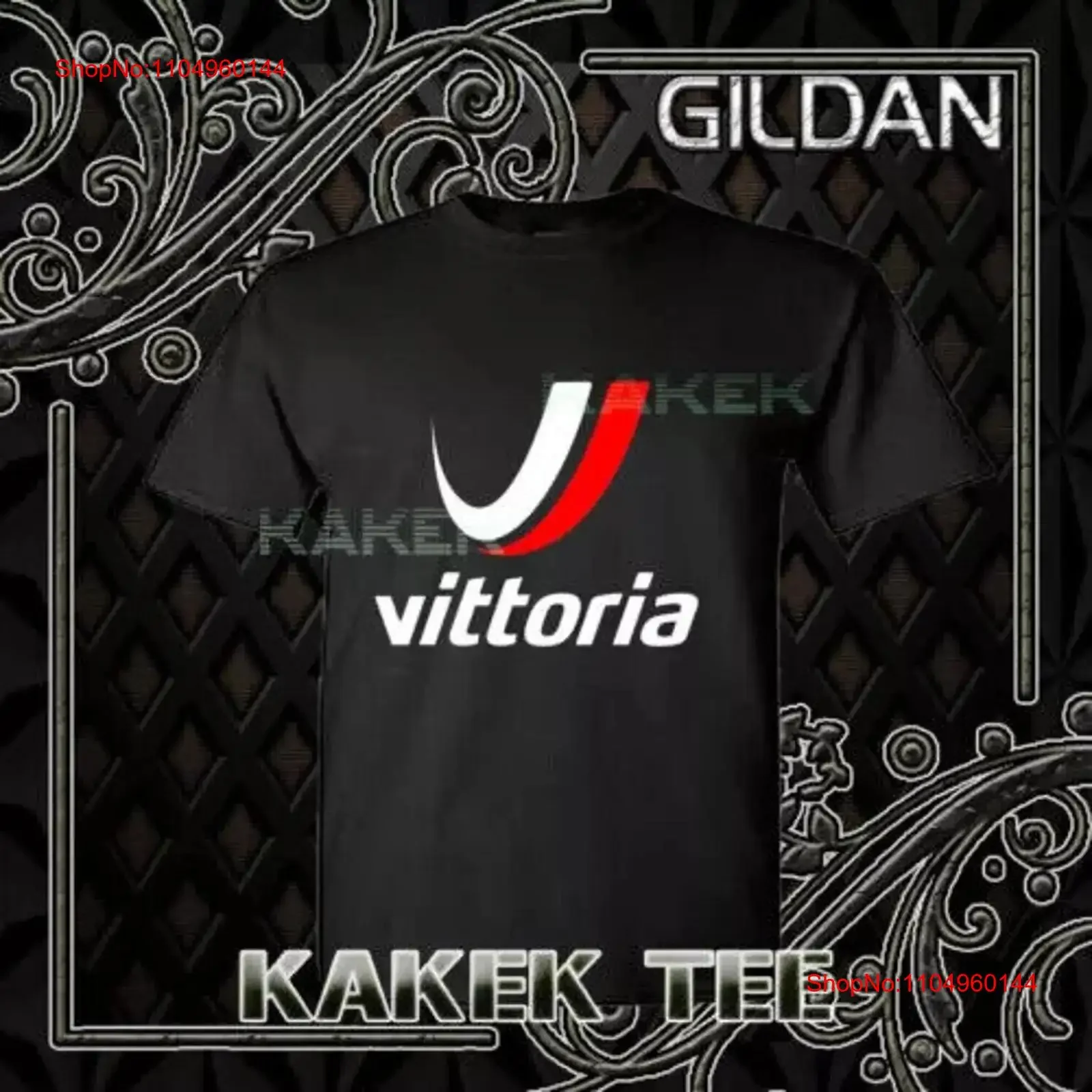 New T Shirt Vittoria Cycling Logo Men's Black Funny Size S to 5XL vintage Washed Stretched homme Slightly Stylish Comfortable