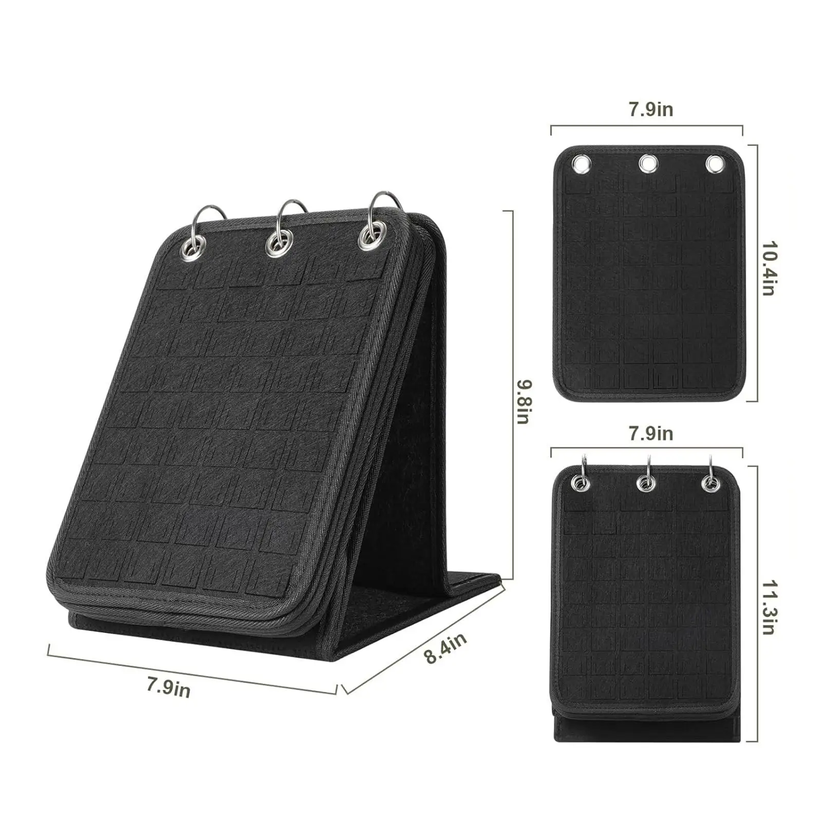 

Pin Display Holder Pin Display Binder Creative Portable Jewelry Organizer Pins Storage Calendar Stand for Countertop Shops