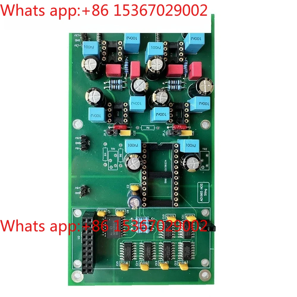 AD1865 DAC Decoder Board I2S Interface Input with Silicon Isolation Chip