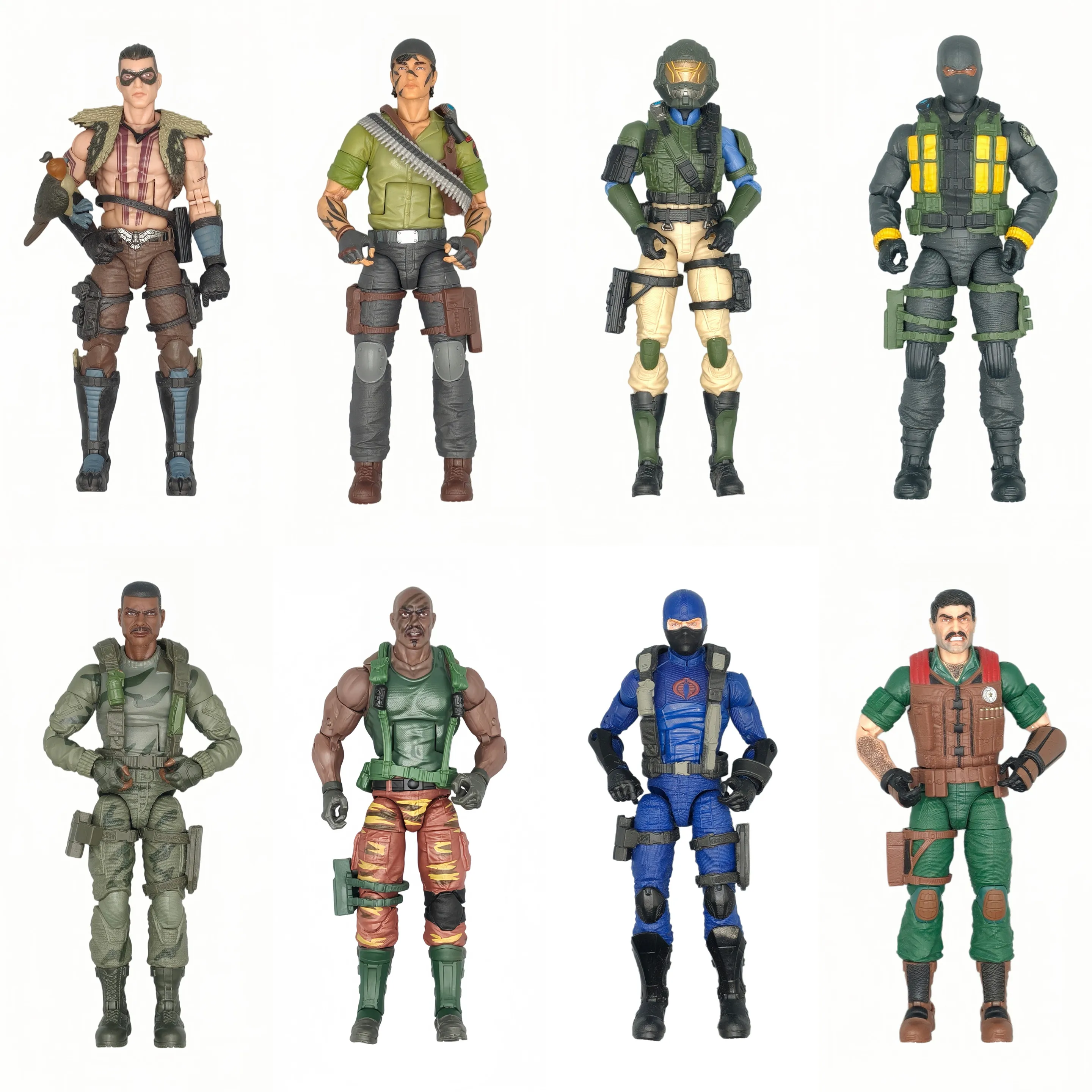 

In Stock 6 Inch Gi Joe Classified Series Snow Serpent 788 Trooper Stalker With Nah Brain Action Body Fully Articulated Figure