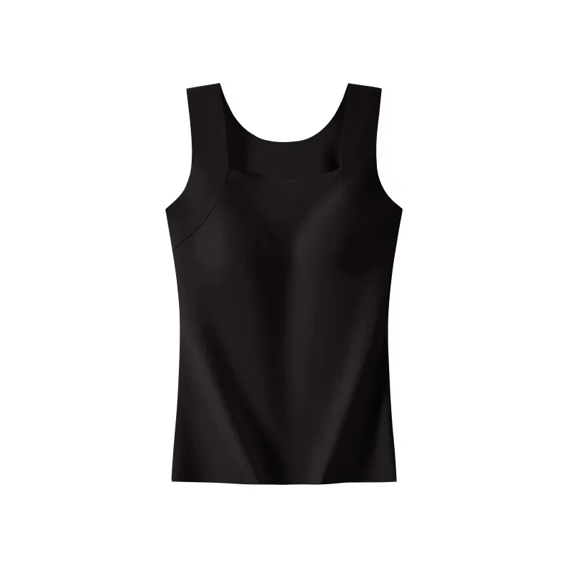 Sexy Sleeveless Tank Tops Women Casual Vest Crop Camisole Seamless Sports Underwear with Chest Pads Summer Female Bra Lingerie