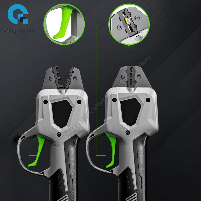 

Электрические обжимные клещи Перезаряжаемые обжимные клещи Открытая медная проволока Обжимные клещи для электрического клеммного разъема