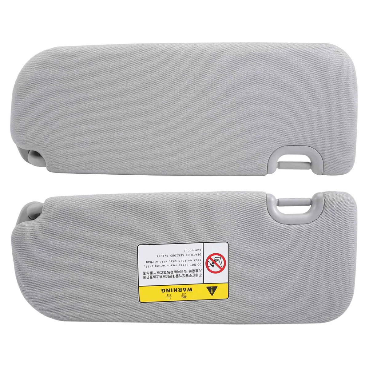 Car Left+Right Side Sun Visor Shade for SANTAFE 2013 852102W000 852202W000 85210-2W000 85220-2W000