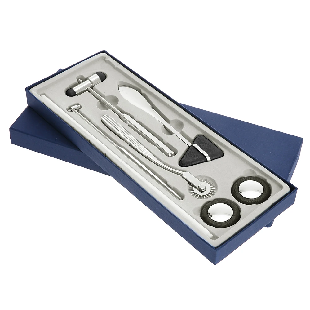 Ohio eur neurologique médical Buck Taylor Pinwheel Tendon Percussor, diagnostic quotidien, lex PerSCH, ensemble d'outils de marteau de massage, 5 pièces