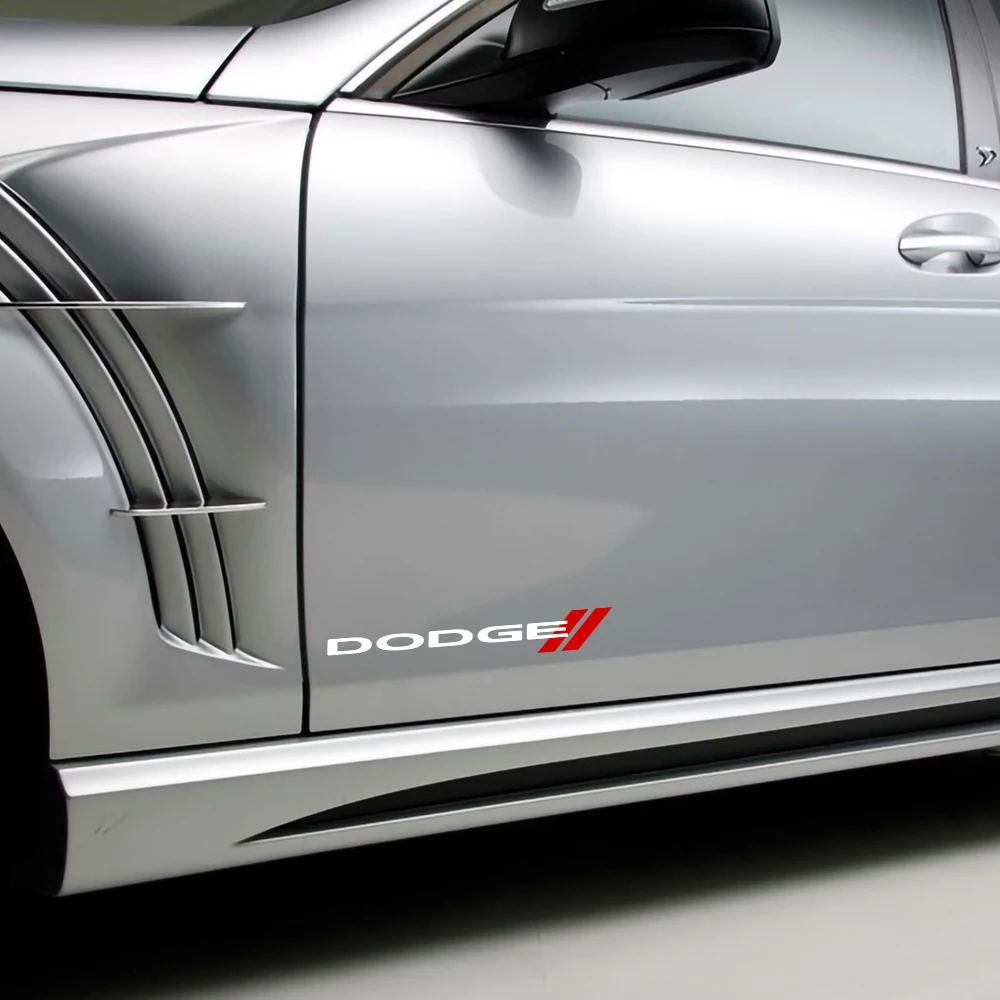 1/2/5/8Pcs Car Emblem Personlized Sticker Decals Accessories For Dodge Durango Caliber Dakota Neon SXT Nitro Ram Dart SRT Viper view 3