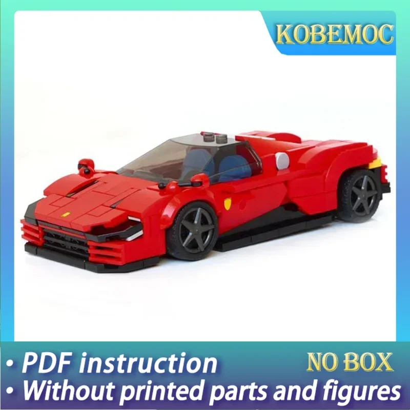 

Городской суперкар, модель Moc, строительные кирпичи, Speed Champion SP3, технология, модульные блоки, подарки, рождественские игрушки, наборы «сделай сам», сборка