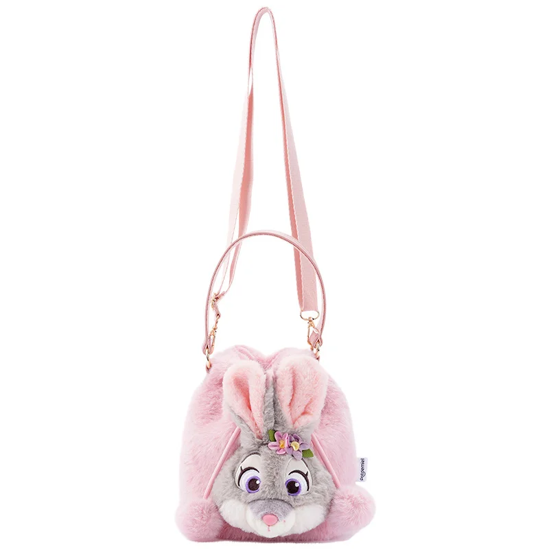 New spot potdemiel Judy's new plush messenger bag new handbag cute plush toy gift novelty birthday gift surprise gift for girls