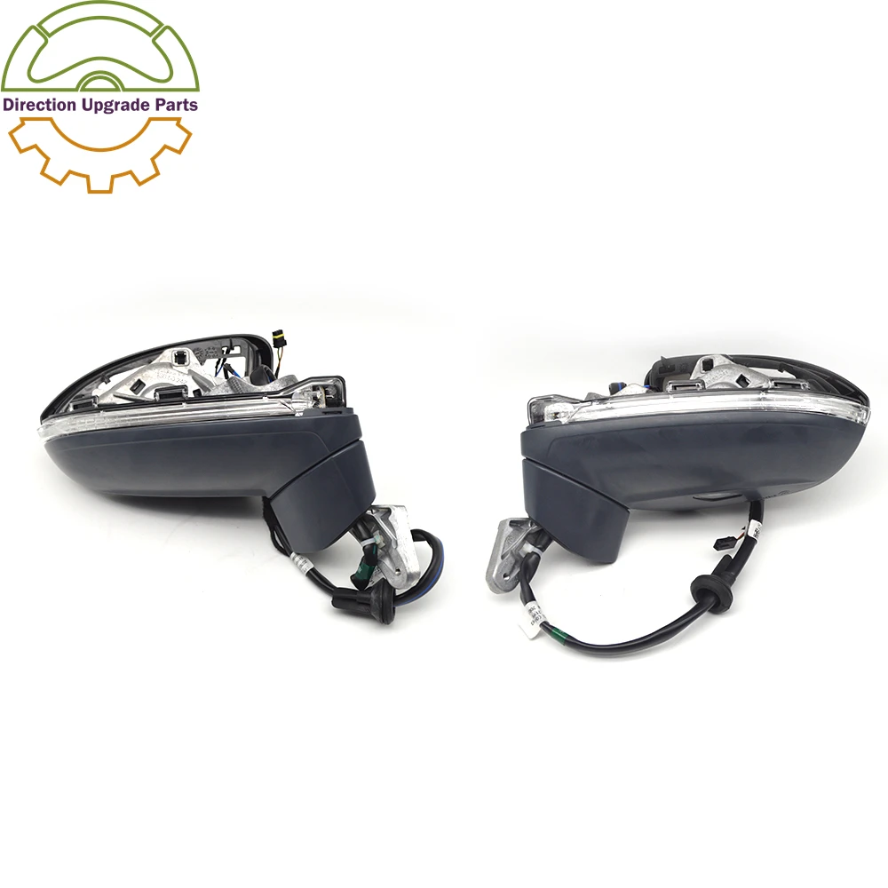 For VW Touran MK2 Folding Mirror Half Assembly Car Door Outside Rear View Mirror