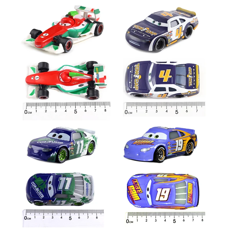 Pixar Cars Anime-Figuren Doc Hudson Ramone Lightning McQueen Fillmore Racing Metallmodell Rennwagen Spielzeug Kindergeschenke – Detail 3