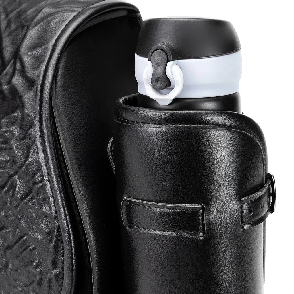 3D-Totenkopf-geprägte Motorrad-Satteltaschen mit Zahlenschloss, universelle Satteltaschen für Harley Honda Yamaha Cruiser Chopper – Detail 14