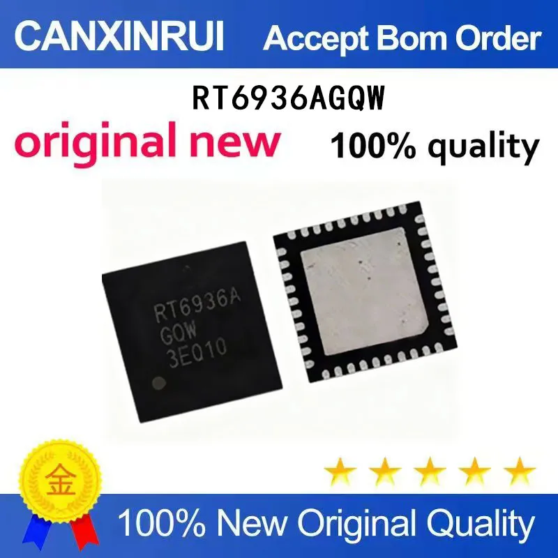 (5-100 Pieces) Brand new original RT6936AGQW RT6936A QFN40 spot chip IC
