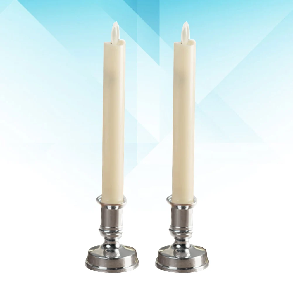 

LED Lamp Electronic Decorative Smokeless Odorless Flameless C les Reusable Multifunctional LED Andle Lamp