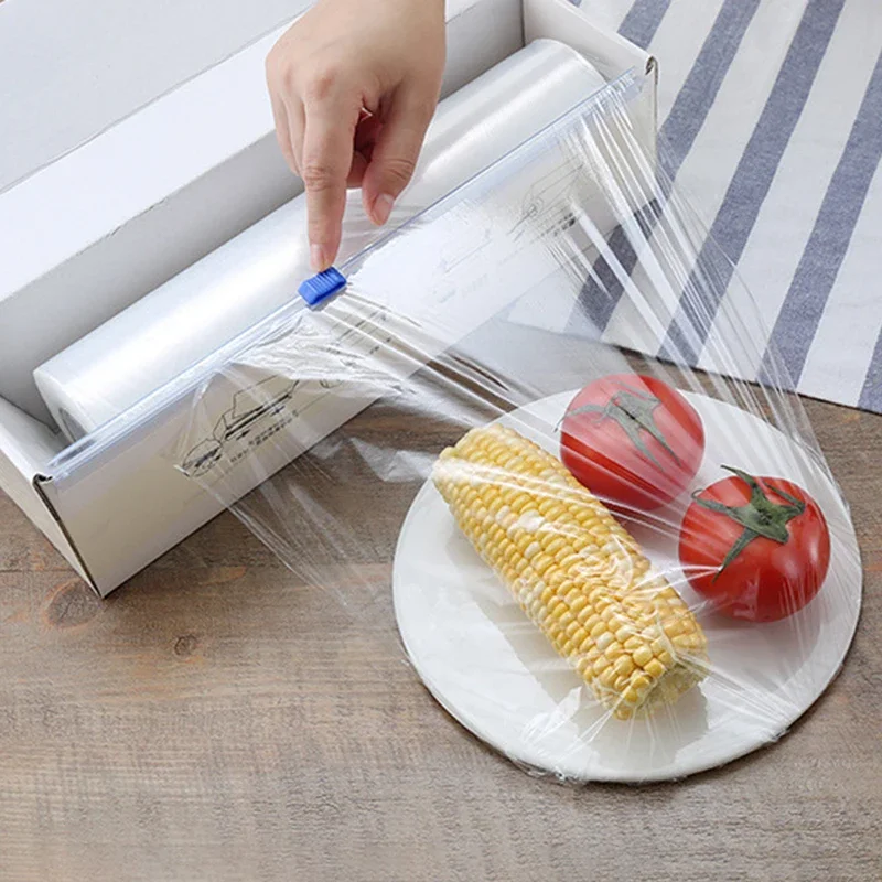 Plastic Wrap Dispensers Foil Film Cutter Replacements Food Cling Film Cutter Stretch Plastic Film Cutting Strip Household device