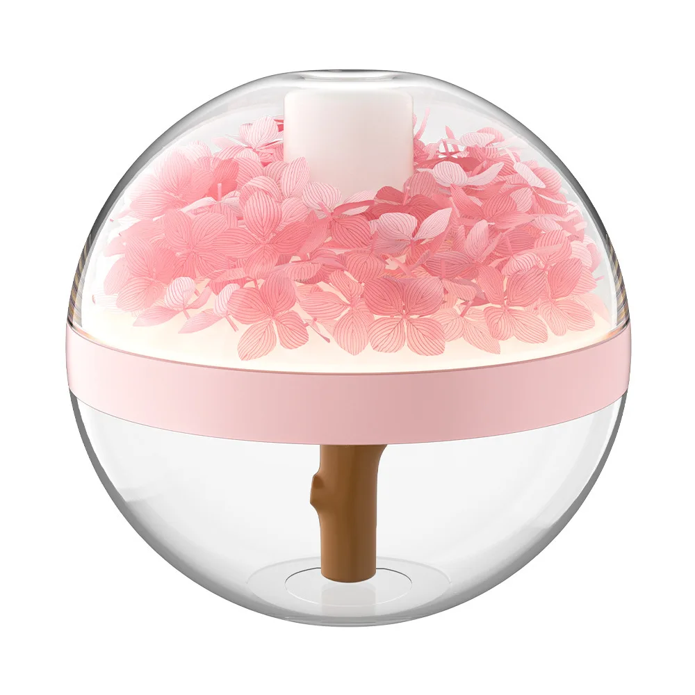 USB Humidifier with Eternal Rose Mood Light Mini Air Humidifier for Home Office Desk Creative Gift for Women Men Birthday