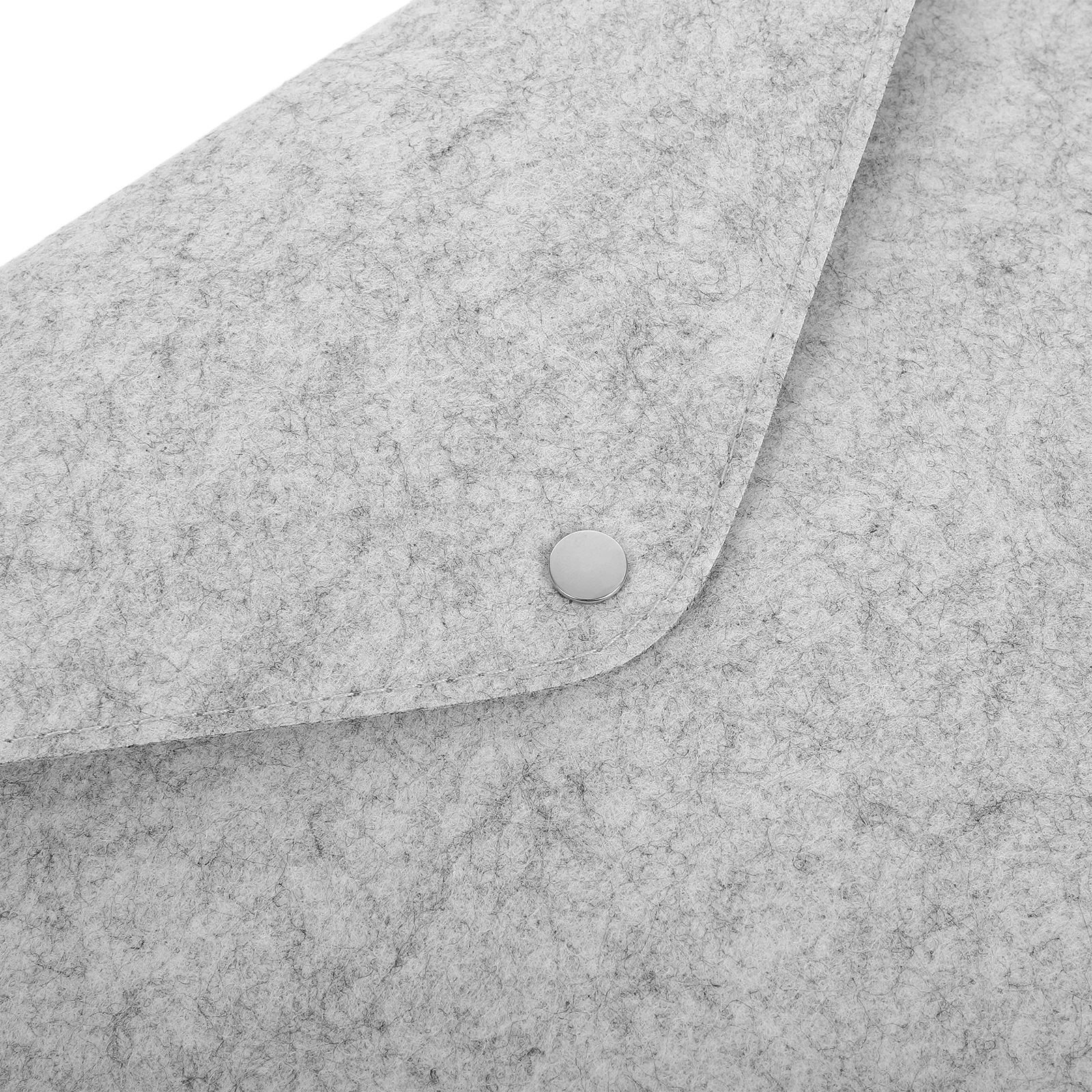 ورأى مجلد ملفات منظم الورق المحمولة رمادي داكن رمادي فاتح زر إغلاق وثيقة الناقل حقيبة يد مغلف حجم الرسالة #5