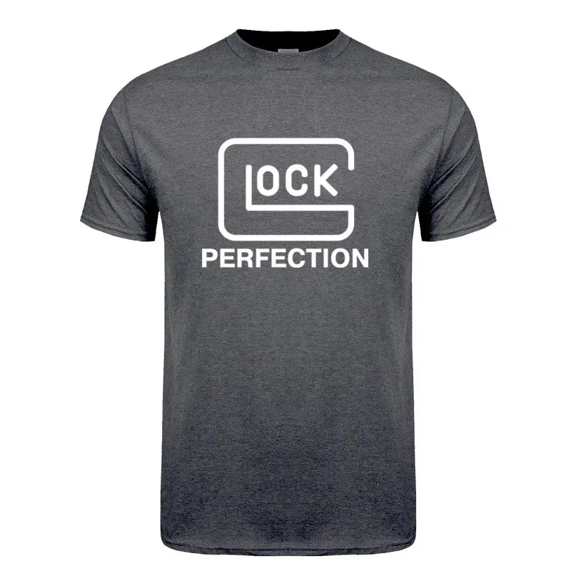 Glock perfection Handgun USA Logo Shooting Sports Outdoor Hunting Jungle T-shirt Cotton Men T shirt New TEE TSHIRT Womens tops