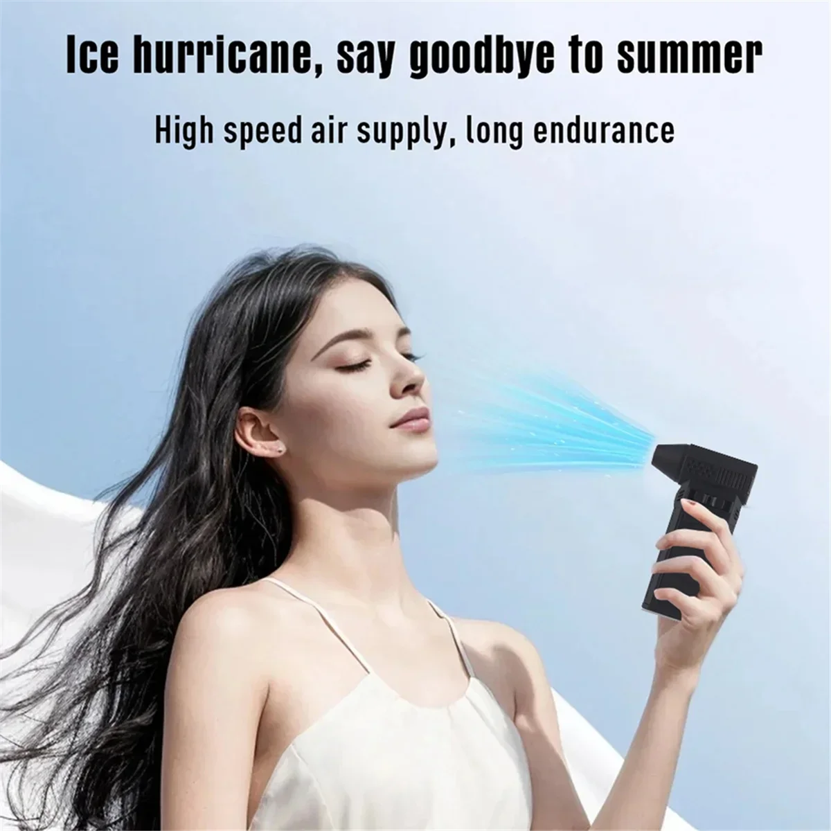 Ventilador de chorro Turbo portátil, soplador de aire eléctrico, aspiradora de 200000 RPM, Motor sin escobillas para soplado de nieve de coche