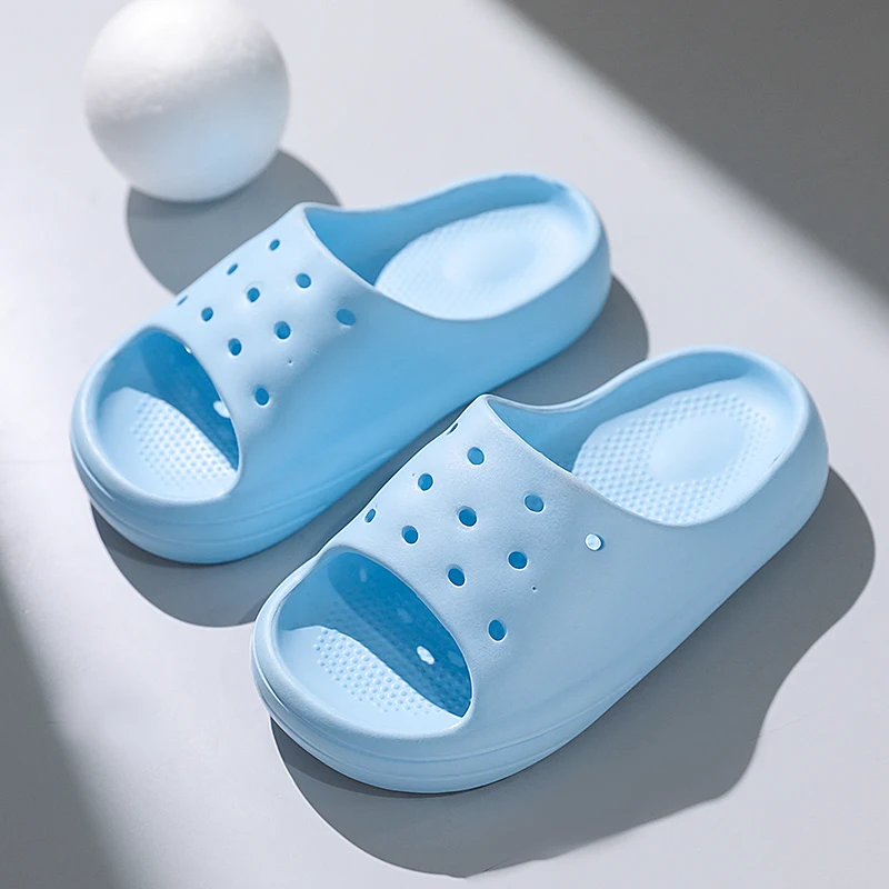 Pantofole estive per bambini bambini Design semplice scivoli per la casa al coperto sandali morbidi antiscivolo pantofole comode infradito per