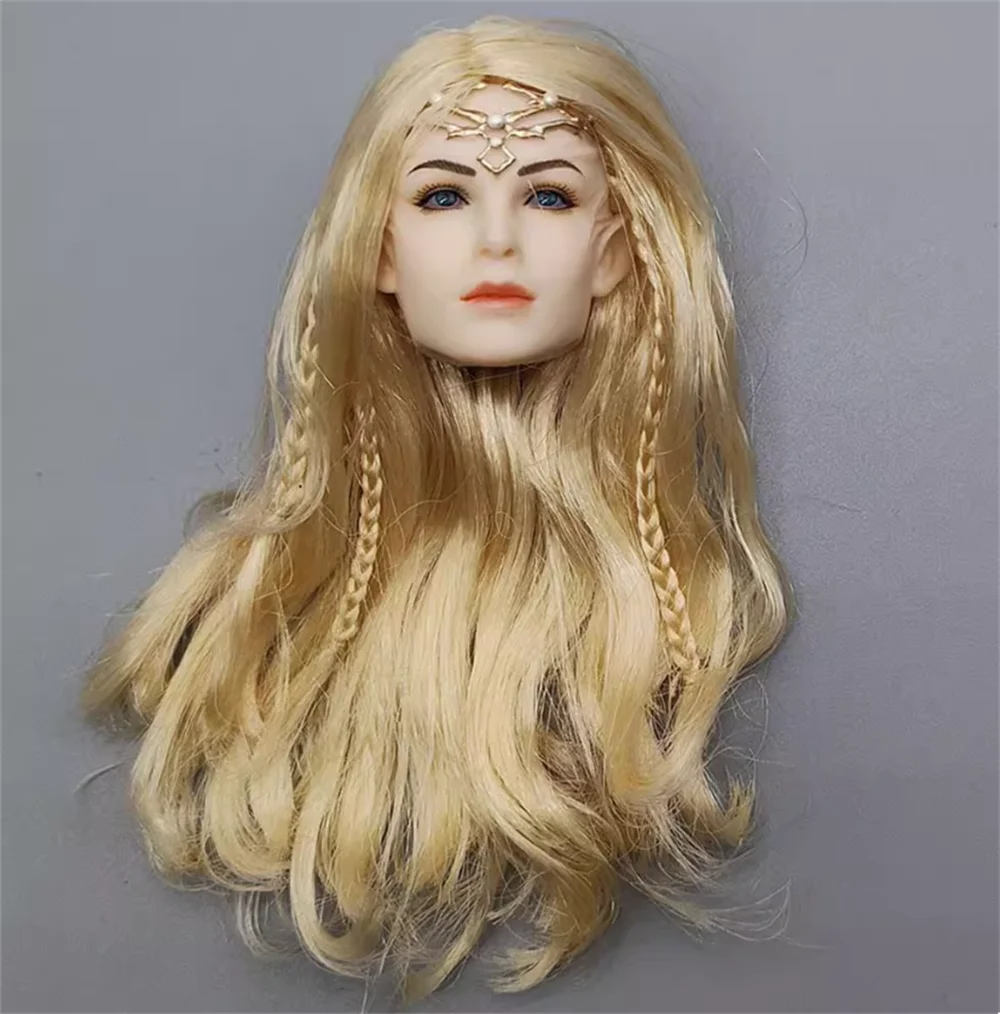 

Для продажи 1/6th TBLeague PL2024-225B Женская красота Русалка Девушка Голова Лепка Резьба с длинными волосами Игрушки Модель для 12-дюймовой фигурки куклы