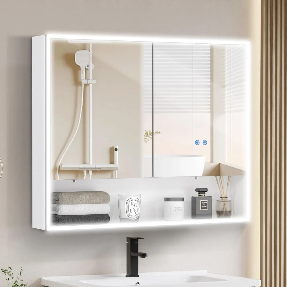 Medizinschränke für Badezimmer, Spiegel für Medizinschränke, Einbau- oder Wand-Medizinschränke, beleuchteter Medizinschrank
