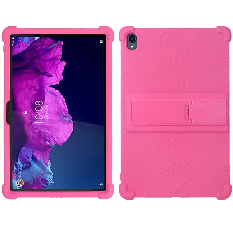 Cornors เคสซิลิโคนแบบนิ่มพร้อมขาตั้งสำหรับ Nokia T21 T20เคส T10เด็กกันกระแทก Funda Soft