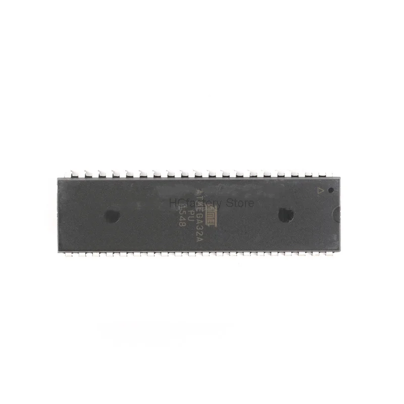 Original 5 unids batch of original genuine atmega32a pu 8 microprocessor ARM MCU 32KB programmable system flash memory 2.7V dip