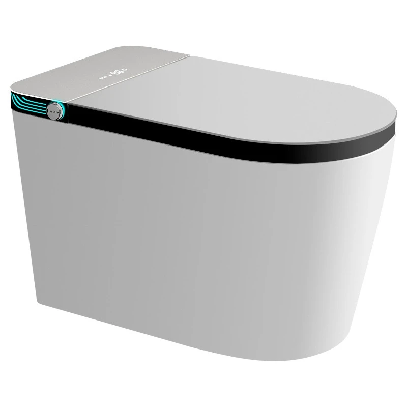 مرحاض ذكي، مرحاض أوتوماتيكي، لا حد لضغط الماء، درع فقاعي منزلي متكامل كبير الحجم ساخن