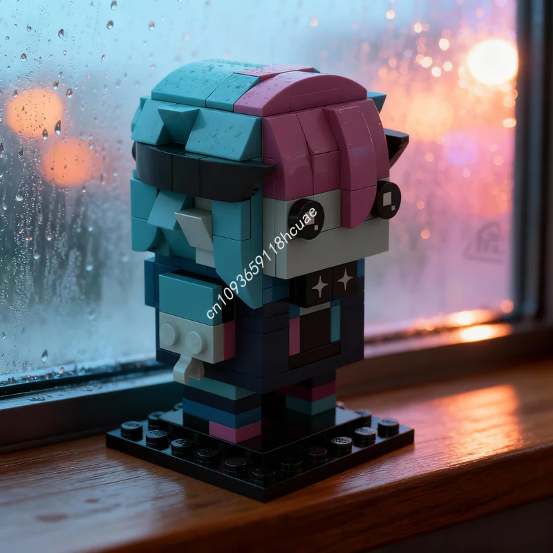 

170pcs MOC Brickheadz Fream Model Building Blocks Construction DIY Creative Toys Christmas Gifts Idea Brick Assemble Education