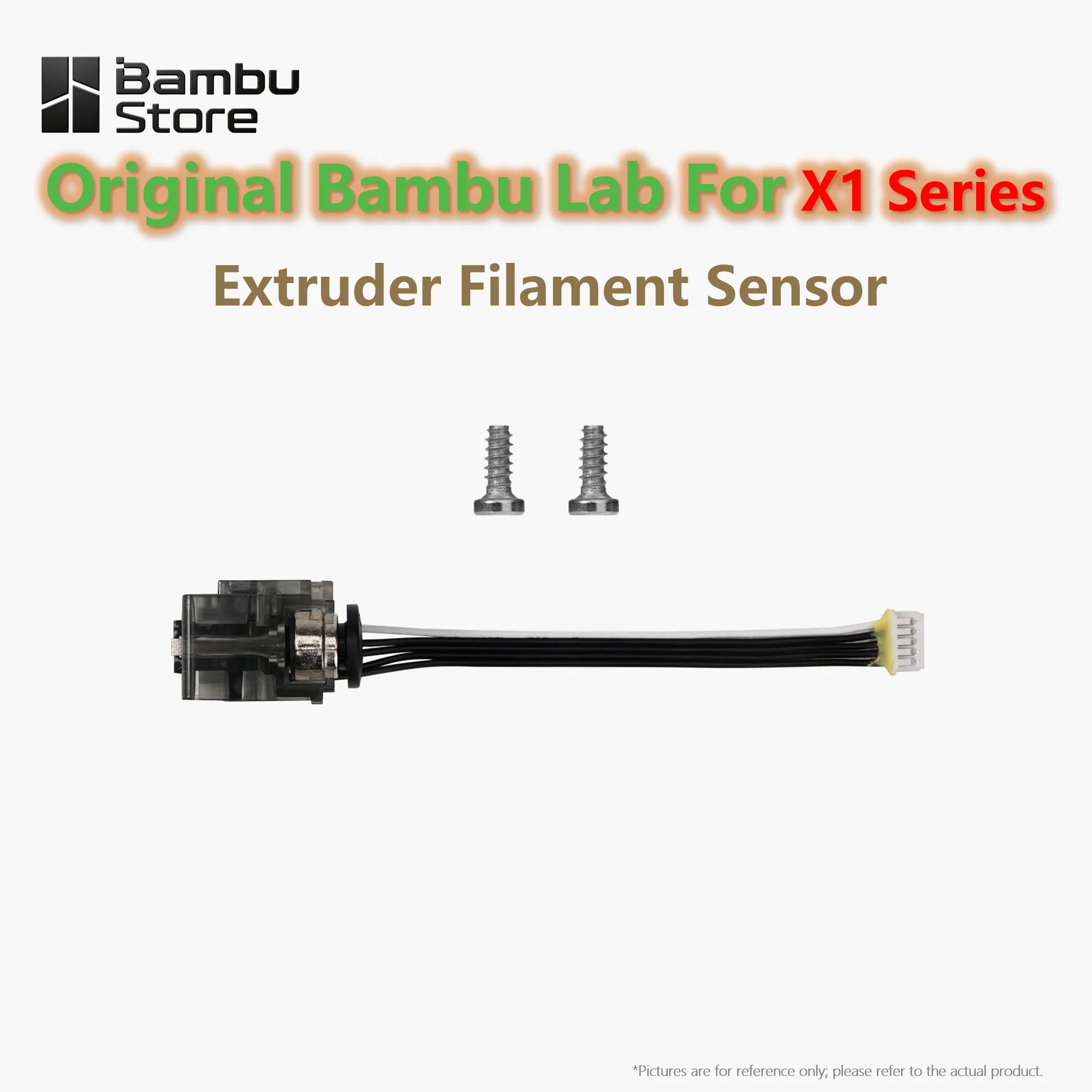 Original Bambu Lab X1 Series Extruder Filament Sensor, Detects Filament Presence & Cutter Lever Position for X1/X1C 3D Printer