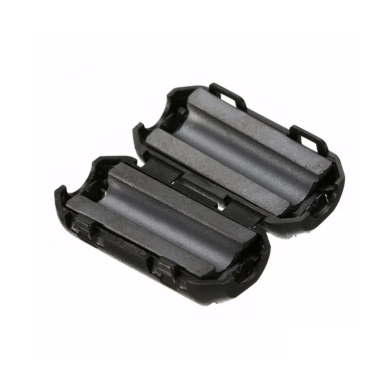 4 stücke Clip-On Ferrit Ring Core Noise Suppressor Für EMI RFI Clip Kabel Aktive Komponenten Filter Dropship – Detail 4
