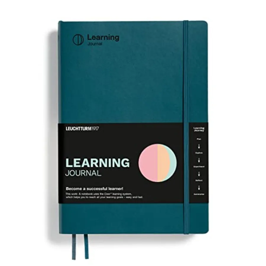 

Cleer Learning Journal - The Ideal Guided Journal Workbook and Notebook for Actively Acquiring New Professional and Personal Sk