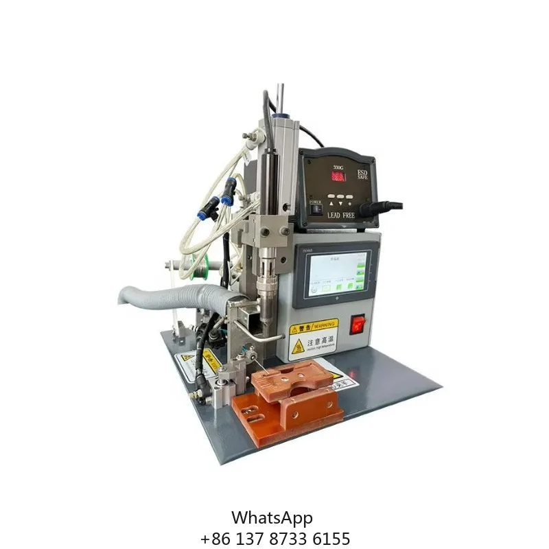 Semi-Automatic Soldering Machine With Electronic Control & Mechanical Structure