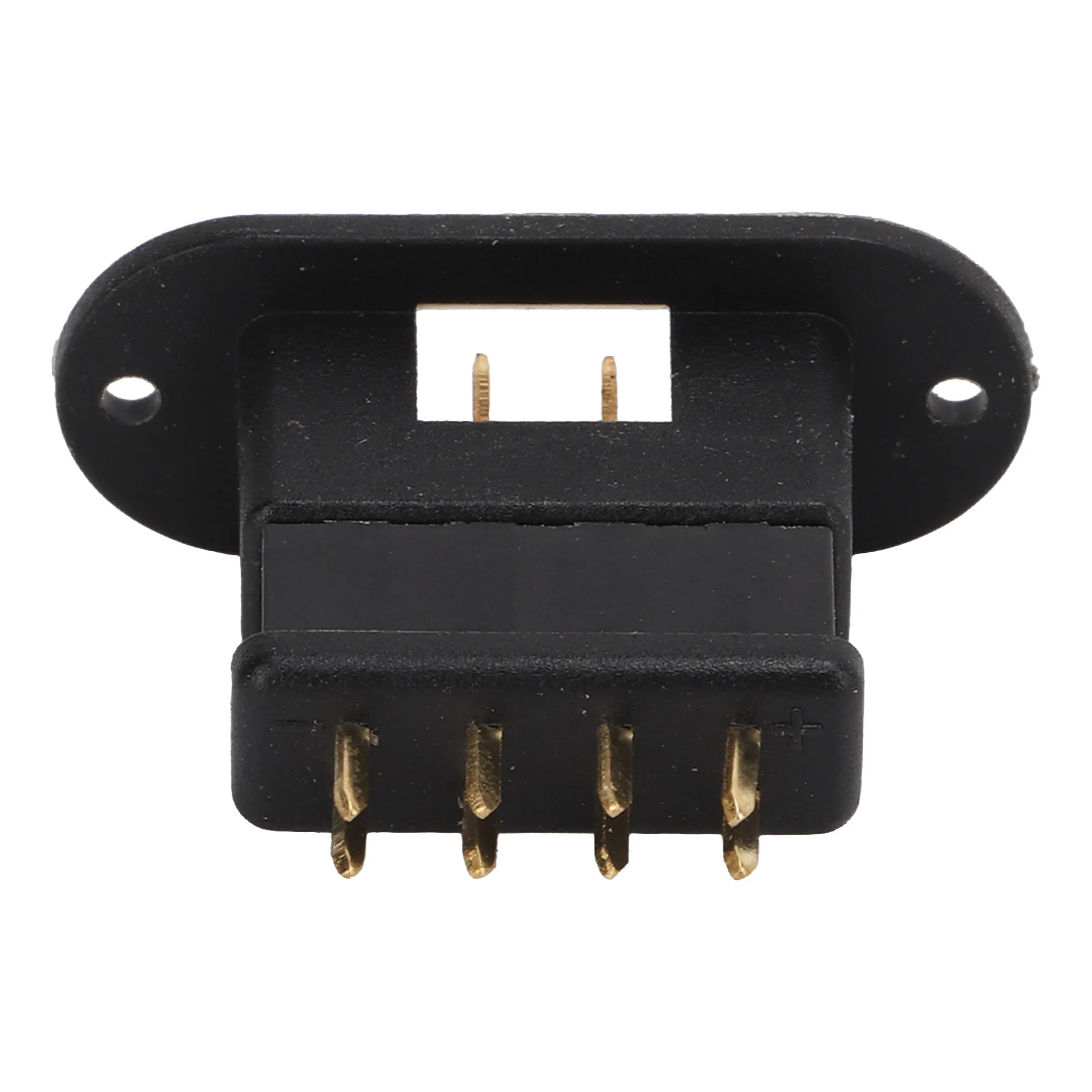 

10Pcs 13.050 13.051 MPX Black Octagonal Plug Pure Copper Gold Plated Injection Molding Model Battery Plug For RC Accessories