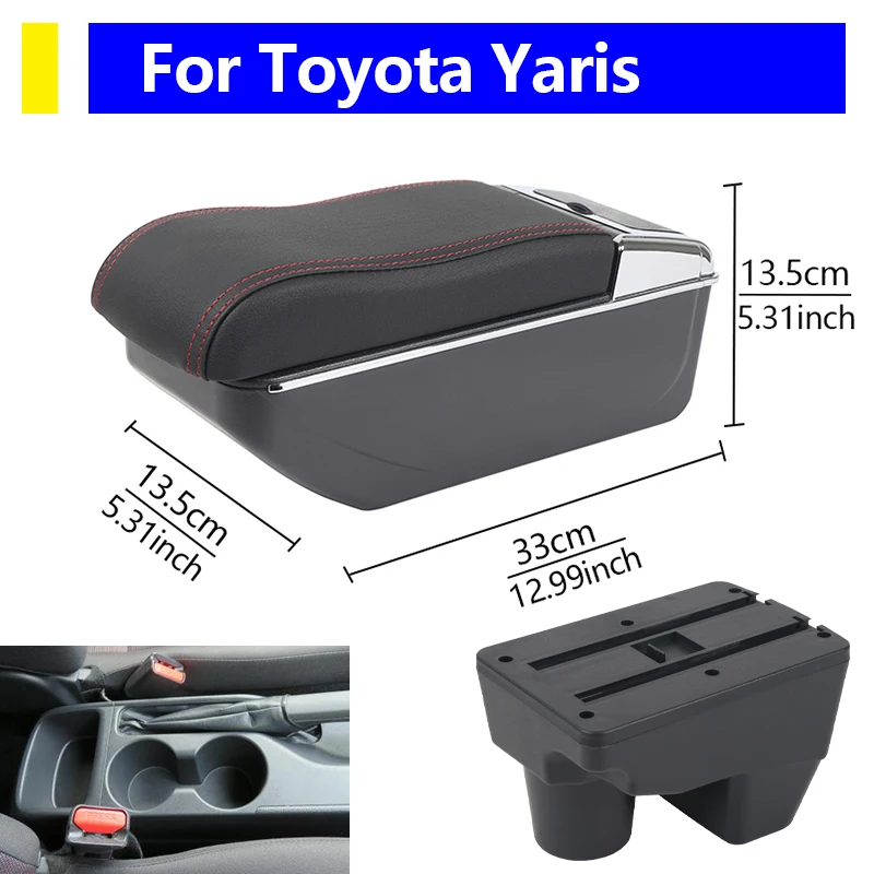 

Auto parts For Toyota Yaris For Toyota GR Yaris armrest Yaris Elegant center console storage box vehicle supplies Organizer