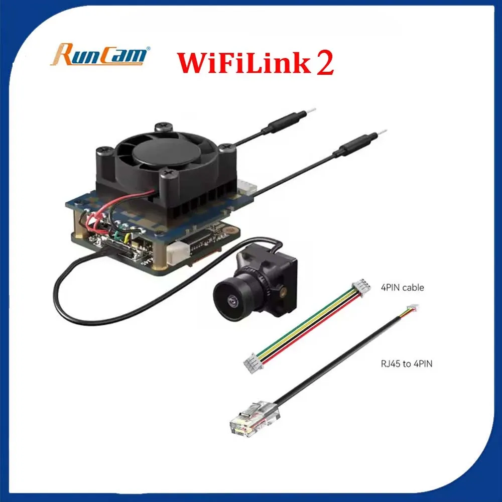 Цифровой FPV RunCam WiFiLink2 HD для фиксированного крыла для камеры RC Drone VTX на базе OpenIPC Цифровой FPV RunCam WiFiLink2 HD для фиксированного крыла для камеры RC Drone VTX на базе OpenIPC