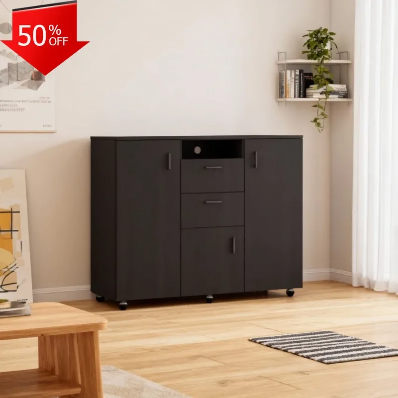 

Display Cabinet Glass Living Room Furniture Storage Cabinet Dresser Wardrobe Armoire Sideboard Chest Drawers Vitrina Organizer