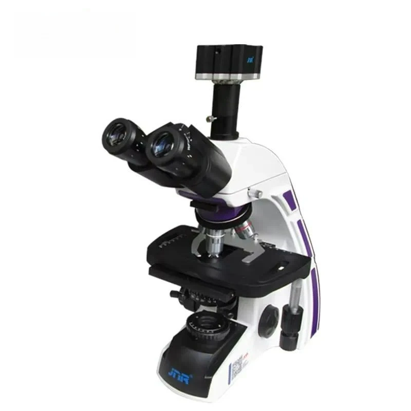 Modern Medical Veterinary Binocular Microscope for Animal Hospital Diagnostic Testing with High Resolution Optics and