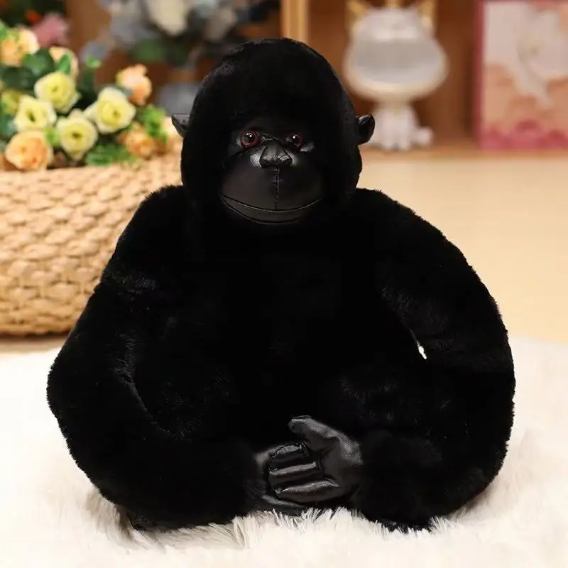 20/30/40 cm Naughty Gorilla Doll Plush Toy Handmade Doll Cartoon Anime Cute Pillow Cushion Home Decoration Children's Birthday G