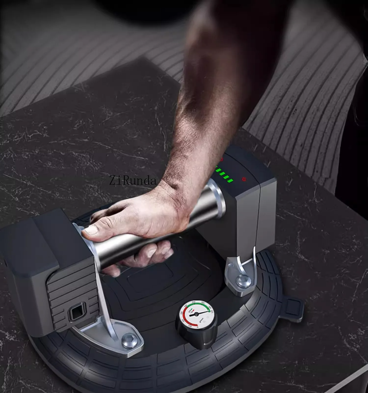 Электрическая вакуумная стеклянная присоска с цифровым дисплеем, сильная фиксированная потолочная присоска