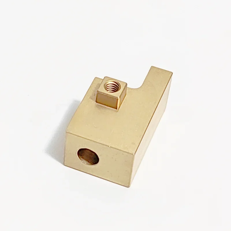 

Slow wire conductive block fixed seat, copper seat support seat