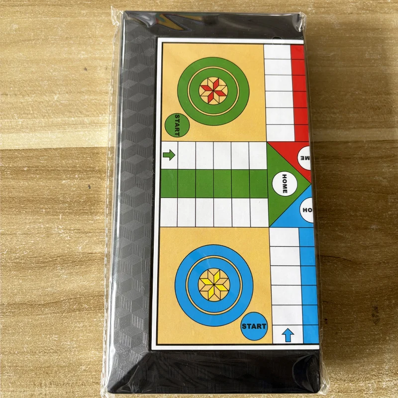 Ludo ゲームセット ストラテジーゲーム 親子インタラクション 折りたたみボード付き 旅行 家族ゲーム ティーン向け 子供用 パーティーおもちゃ