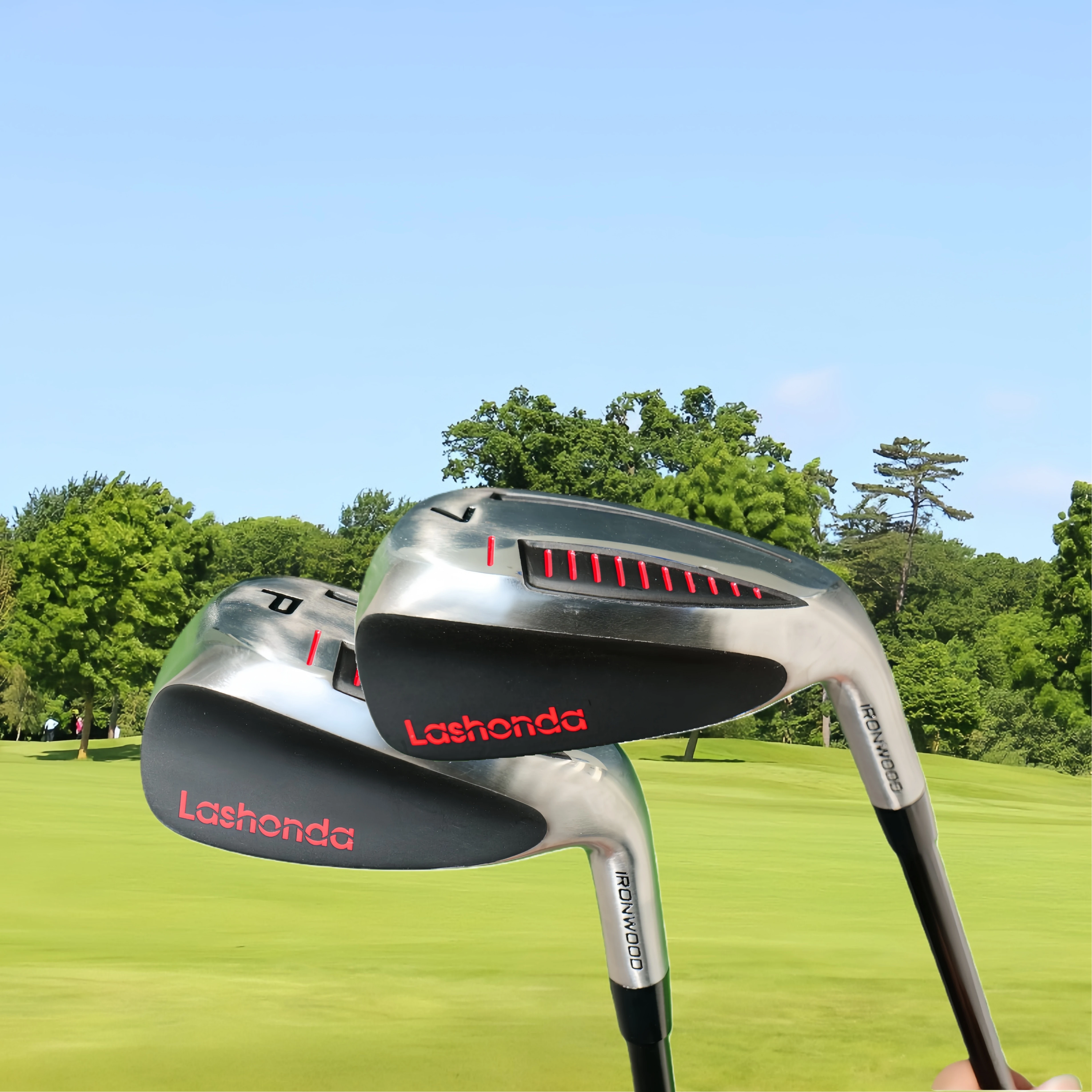 Lashonda Golf Hybrid SR Flex Carbon Shaft Large Sweet Spot Low CG High Launch Optimized Head Weight Faster Swing Long Distance