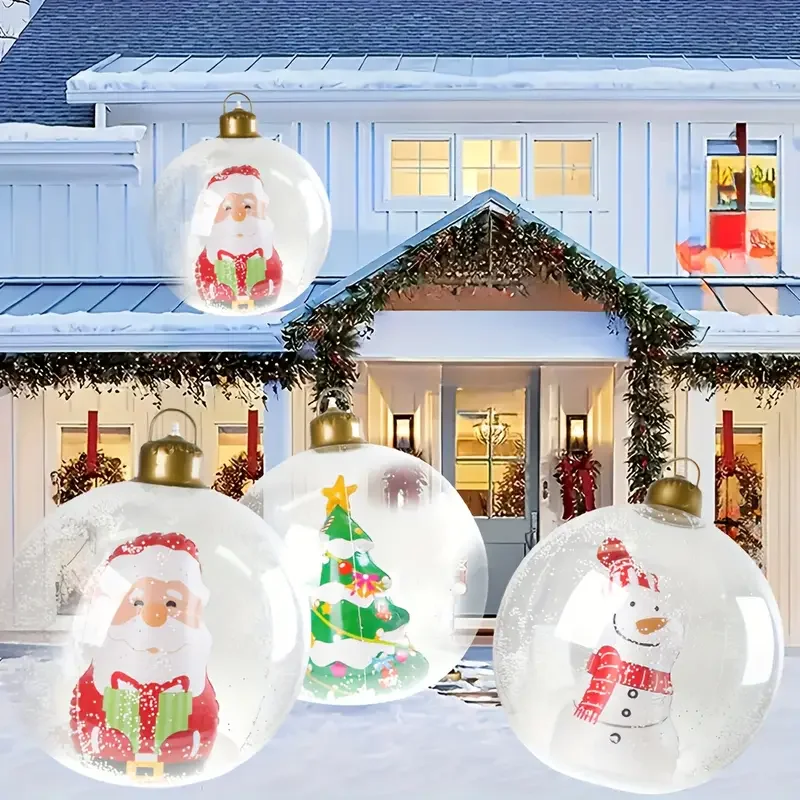 new inflatable Christmas ball Christmas outdoor decorations balloon festival venue decoration