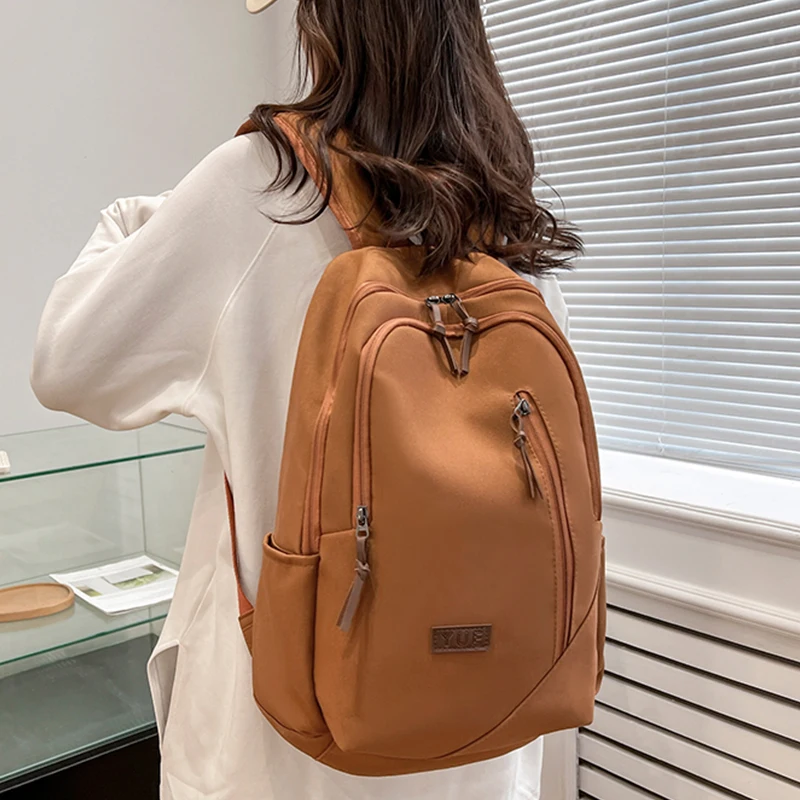 حقيبة ظهر متعددة الجيوب ذات سعة كبيرة، مناسبة للاجتماعات والسفر والاستخدام اليومي، عصرية ومتعددة الاستخدامات وخفيفة الوزن #5