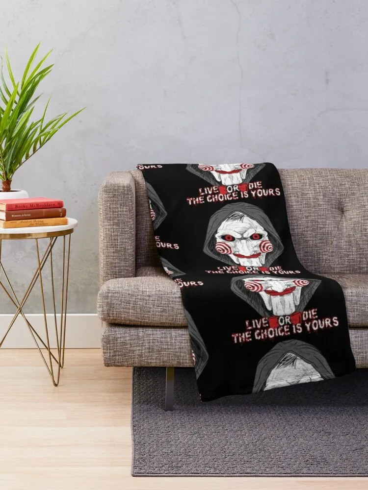 SAW X Movie fan art Throw Blanket Summer Beddings Extra Large Throw Tourist Camping Blankets